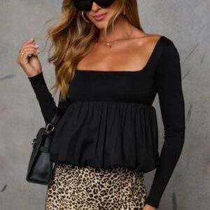 Fore How Sweet It is Babydoll Top - L